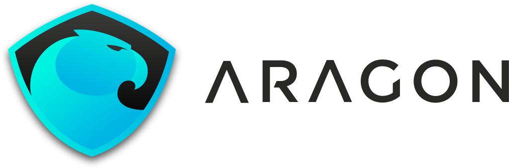 Light Text Svg - Aragon Blockchain (1140x772), Png Download