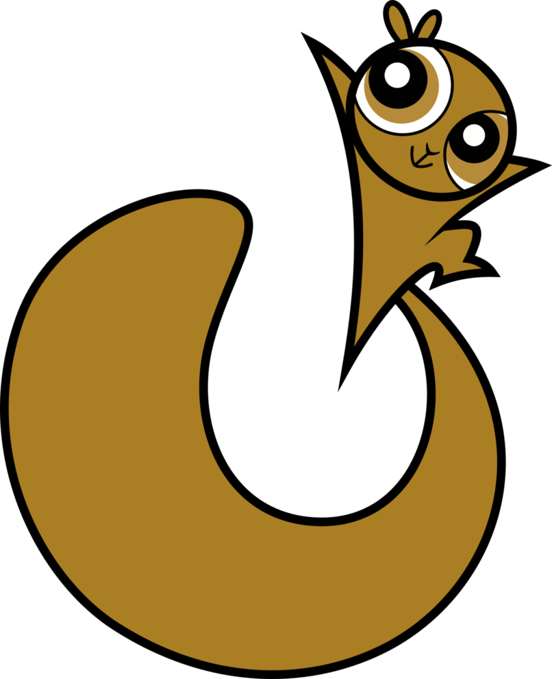 Powerpuff Bullet Vector By Mrbarthalamul-d5mfssc - Powerpuff Girls Bullet The Squirrel (806x990), Png Download