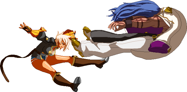 Bbcp Bullet Bc - Bullet Blazblue Combos (634x313), Png Download