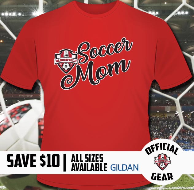 Bsc Soccer Mom Tee - Bloomfield Soccer (632x617), Png Download