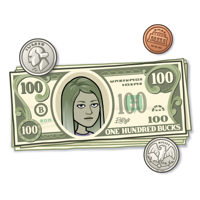 Class Materials - Cash (398x398), Png Download