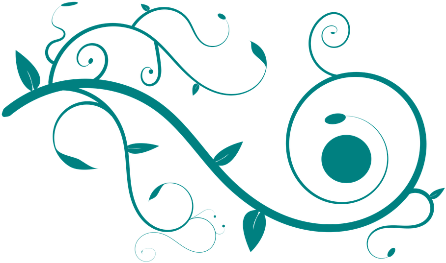 Vector, Decoration, Floral, Lines, Artistic, Creative - Vectores Png (960x645), Png Download