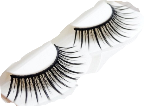 Stylish Partial Long False Eyelashes - Eyelash Extensions (600x442), Png Download