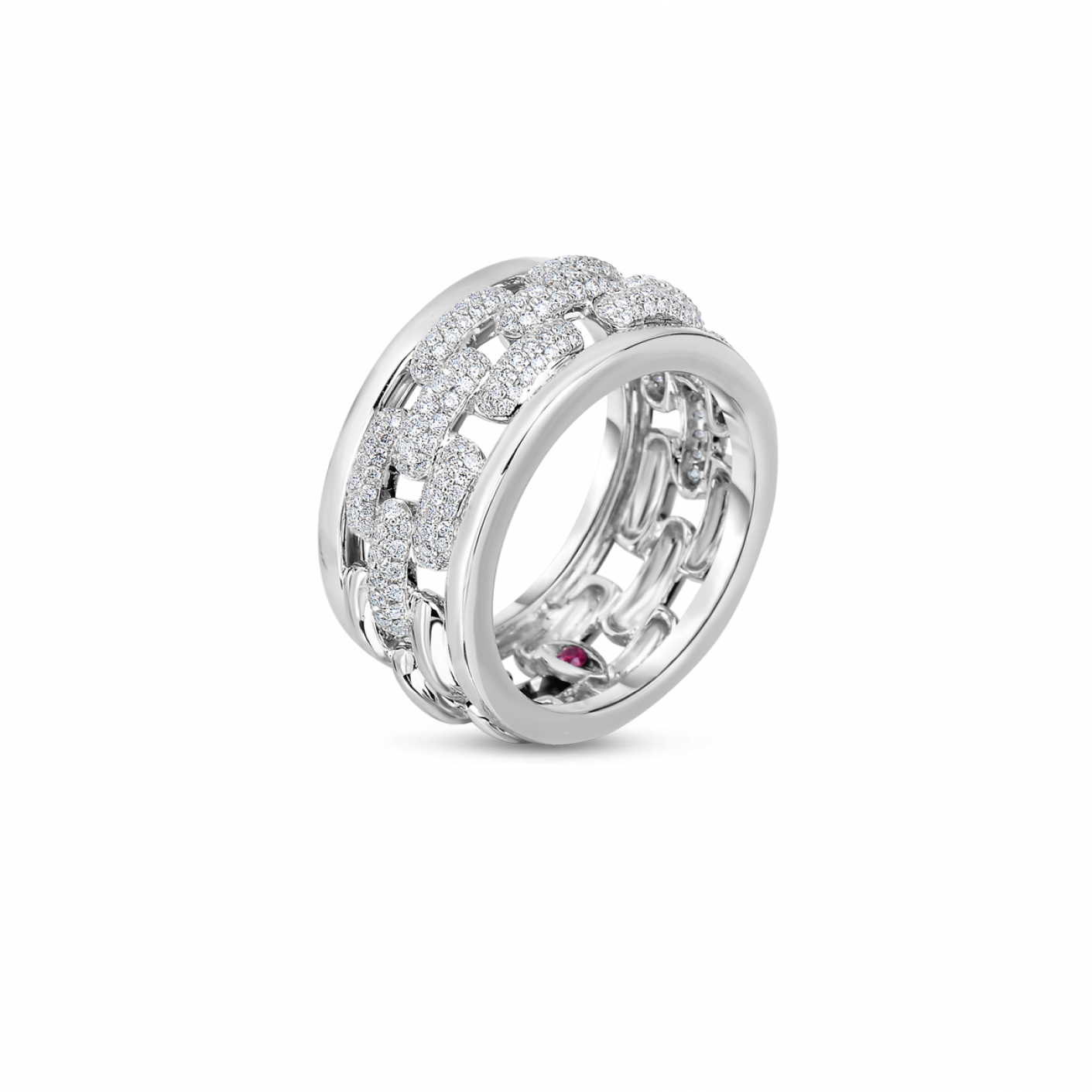 Roberto Coin Ring With Diamonds Rings Jewelry Png Roberto - Roberto Coin Classic Diamond (1410x1800), Png Download