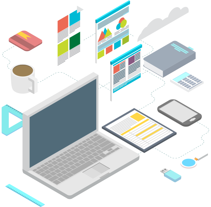 With Almost Everyone Running For A Website Which Grab's - Design (800x784), Png Download
