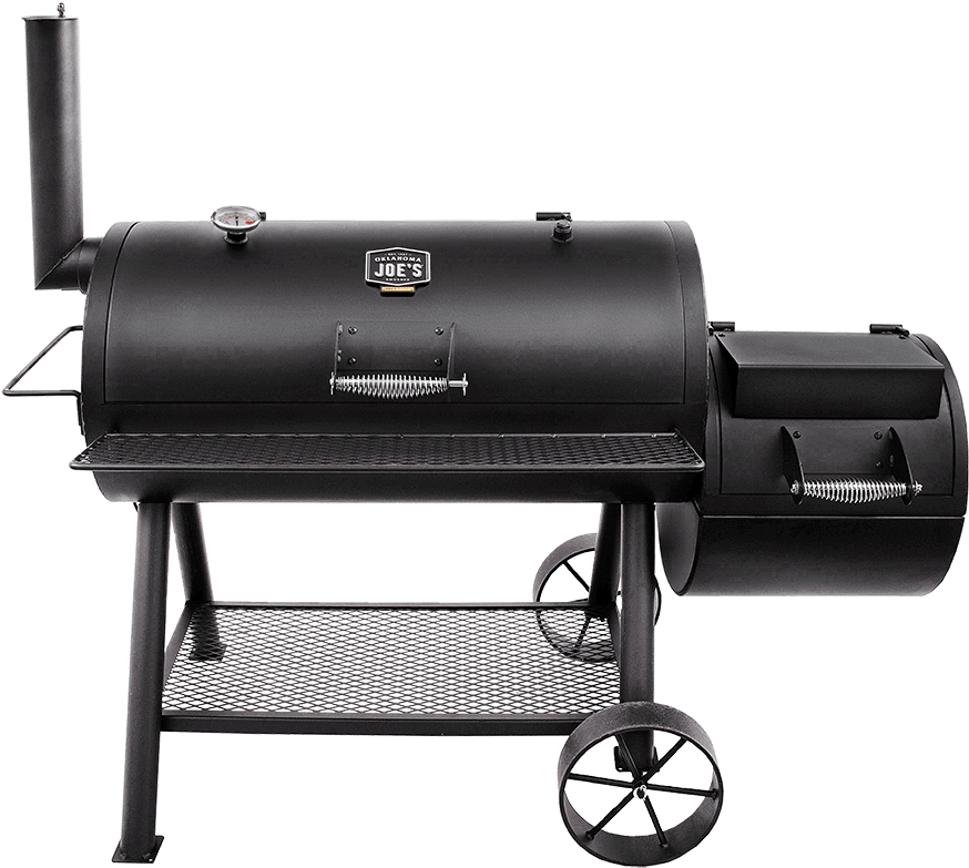 Longhorn Offset Smoker - Oklahoma Joes Longhorn Smoker (1000x1000), Png Download