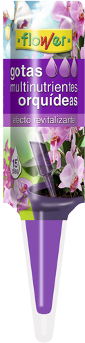 Gotas Multinutrientes Orquideas - Flower Orchids Monodosis Fertilizer 40ml 10828 40 Ml (600x600), Png Download