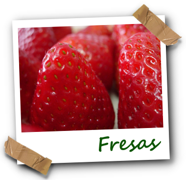 Fresas Ecológicas Vela Blanca - Strawberry (380x367), Png Download