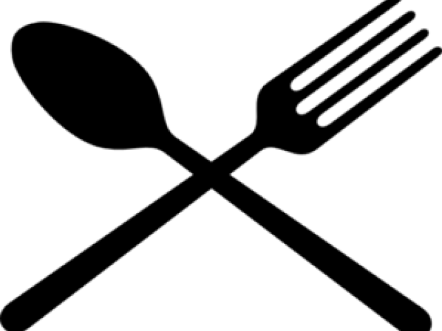 Fork And Spoon Logo (640x480), Png Download