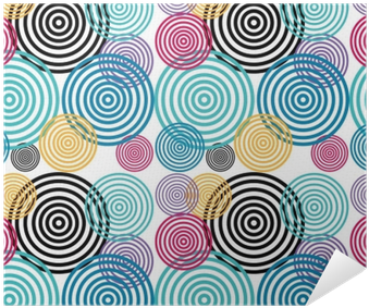 Colors Geometric Pattern Background Vector Illustration - Circle (400x400), Png Download
