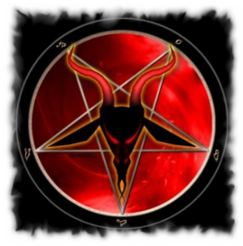 Imagenes Del Macho Cabrio Pentagrama (348x353), Png Download