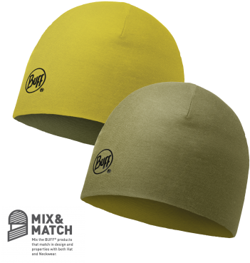 Microfibre Reversible Hat Mountain Bits Blue (380x380), Png Download