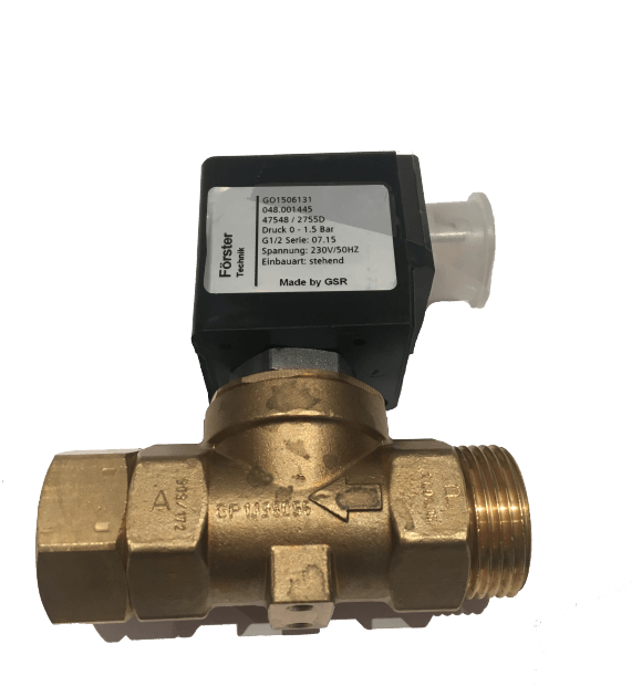 Solenoid Valve - Ball Valve (580x620), Png Download
