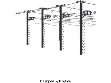 Electric Tower, Electric Tower, Telephone Pole, State - Portable Network Graphics (360x360), Png Download