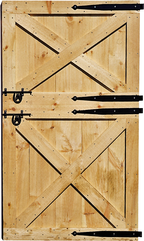 Standard Dutch-style Stall Door - Barn Door Transparent Png (561x897), Png Download