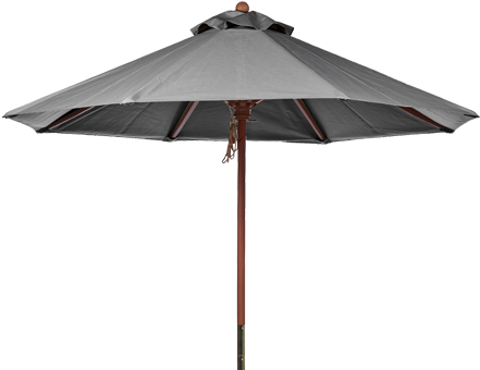 Wooden Market Umbrella-umbrellas - Frankford Umbrellas 7.5' Market Umbrella (460x460), Png Download