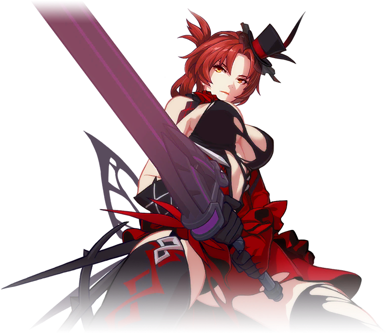 Blood Rose - Blood Rose Honkai Impact (960x660), Png Download