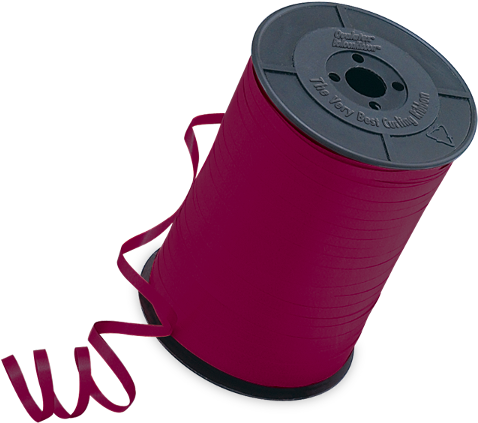 Use It To Decorate At Parties By Putting Coiled Ribbons - Qualatex 3/16''x500yd Ribbon - Lilac (600x600), Png Download