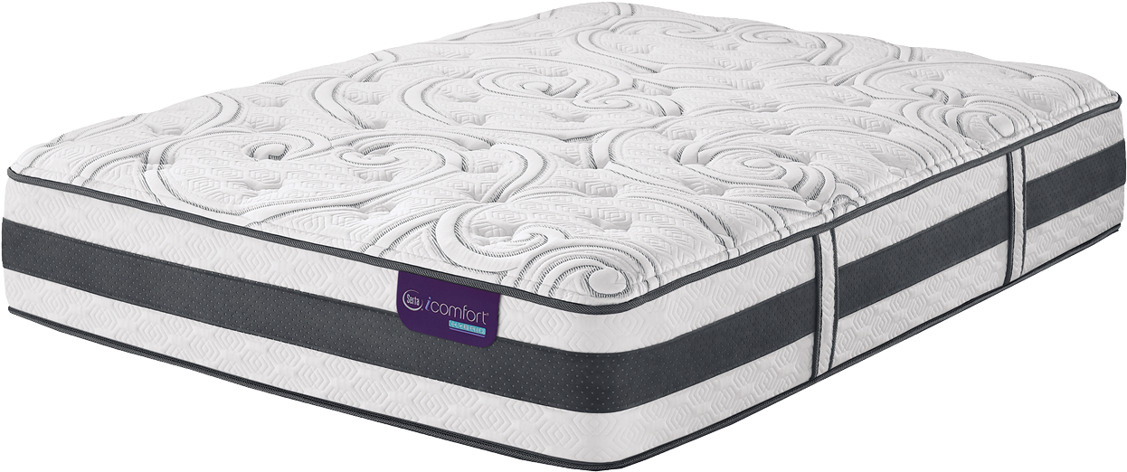 Applause Ii Plush - Serta Hybrid Applause Ii Plush Queen Mattress, Off (1275x551), Png Download