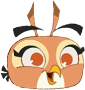 Happy Dahlia - Angry Bird Dahlia (392x392), Png Download