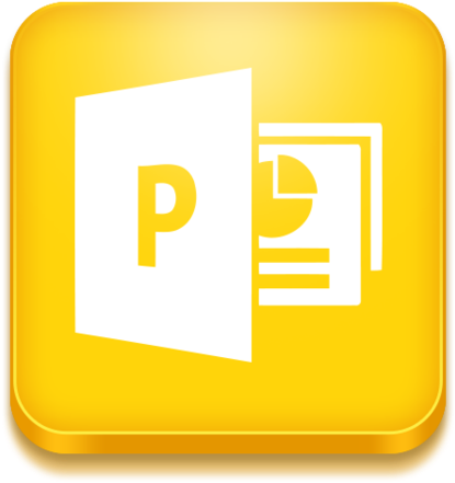 Develop A 10-15 Powerpoint Presentation Case Study - Microsoft Powerpoint Logo 2014 (480x480), Png Download