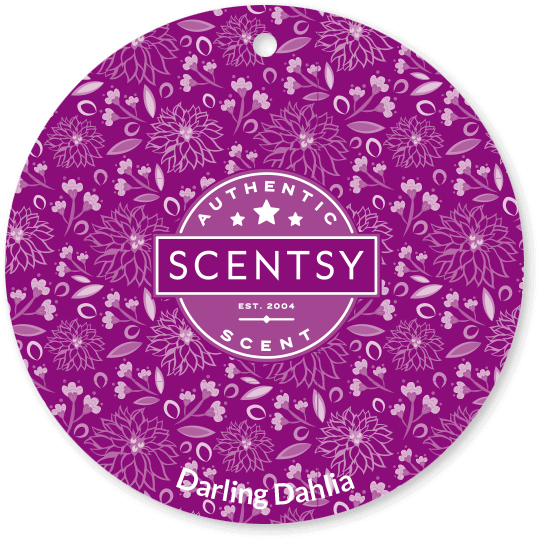 Darling Dahlia Scentsy Scent Circle - Scentsy Scent Pak Sugared Cherry (600x600), Png Download