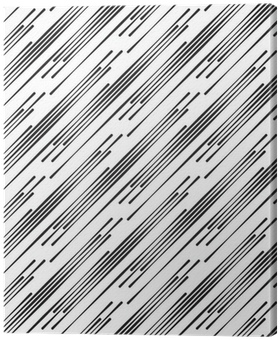 Cuadro En Lienzo Blanco Y Negro Abstracta Geométrica - Pattern (400x400), Png Download