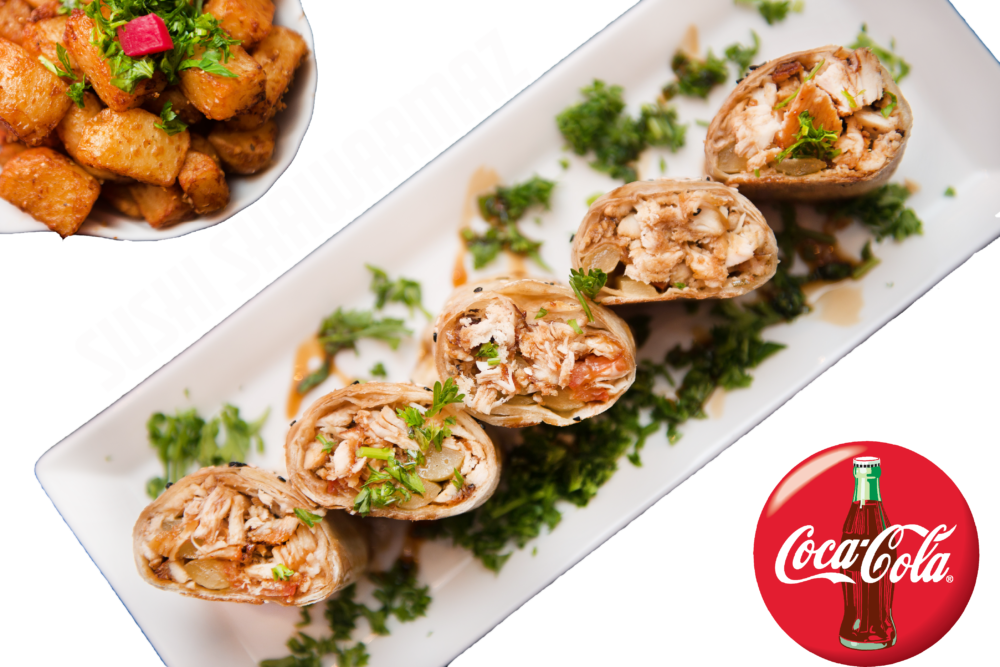 Speciality - Shawarma Png Top View (1000x667), Png Download