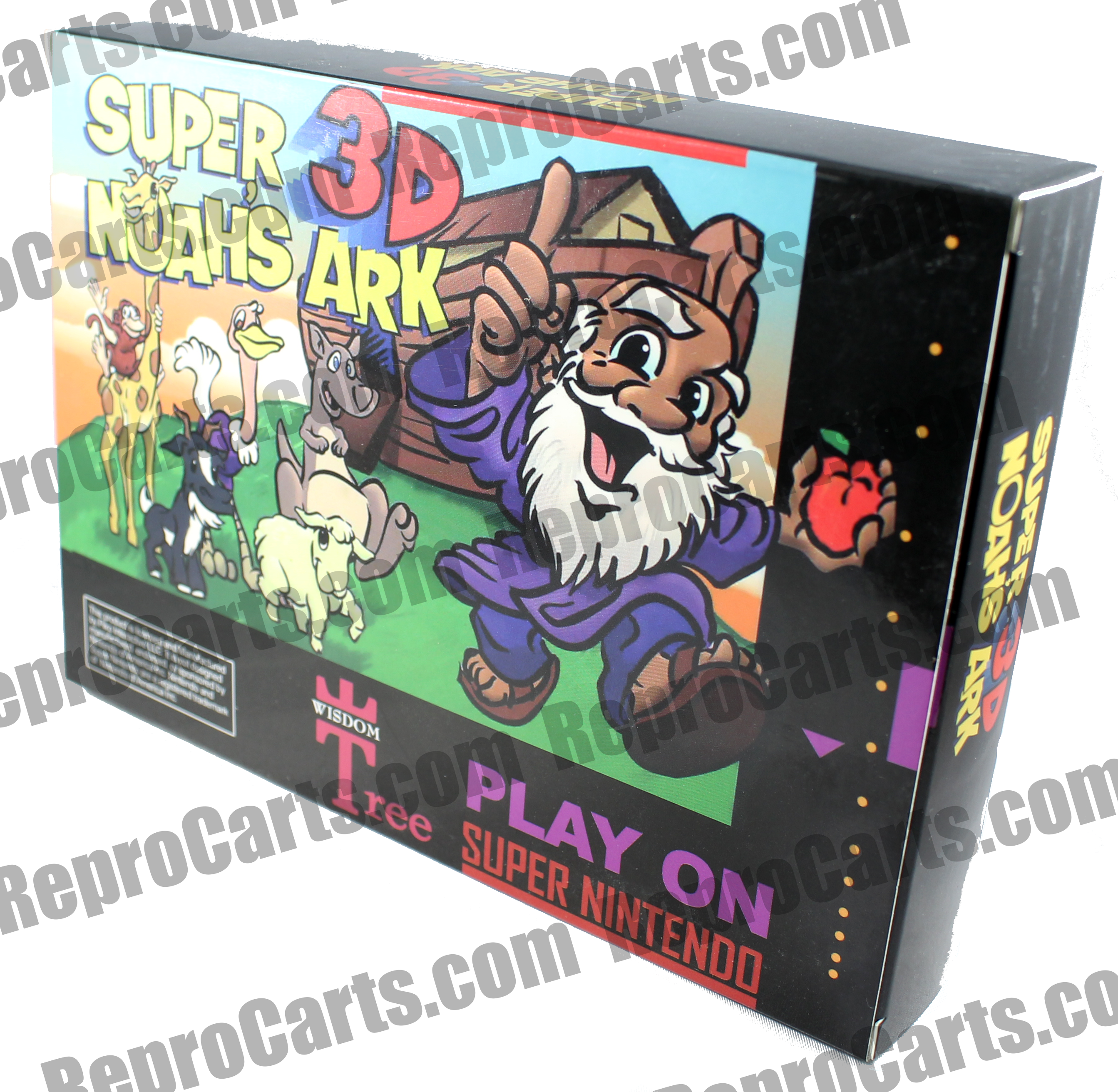 Super 3d - Hyperkin M07122 Snes Super 3d Noah's Ark (2686x2624), Png Download