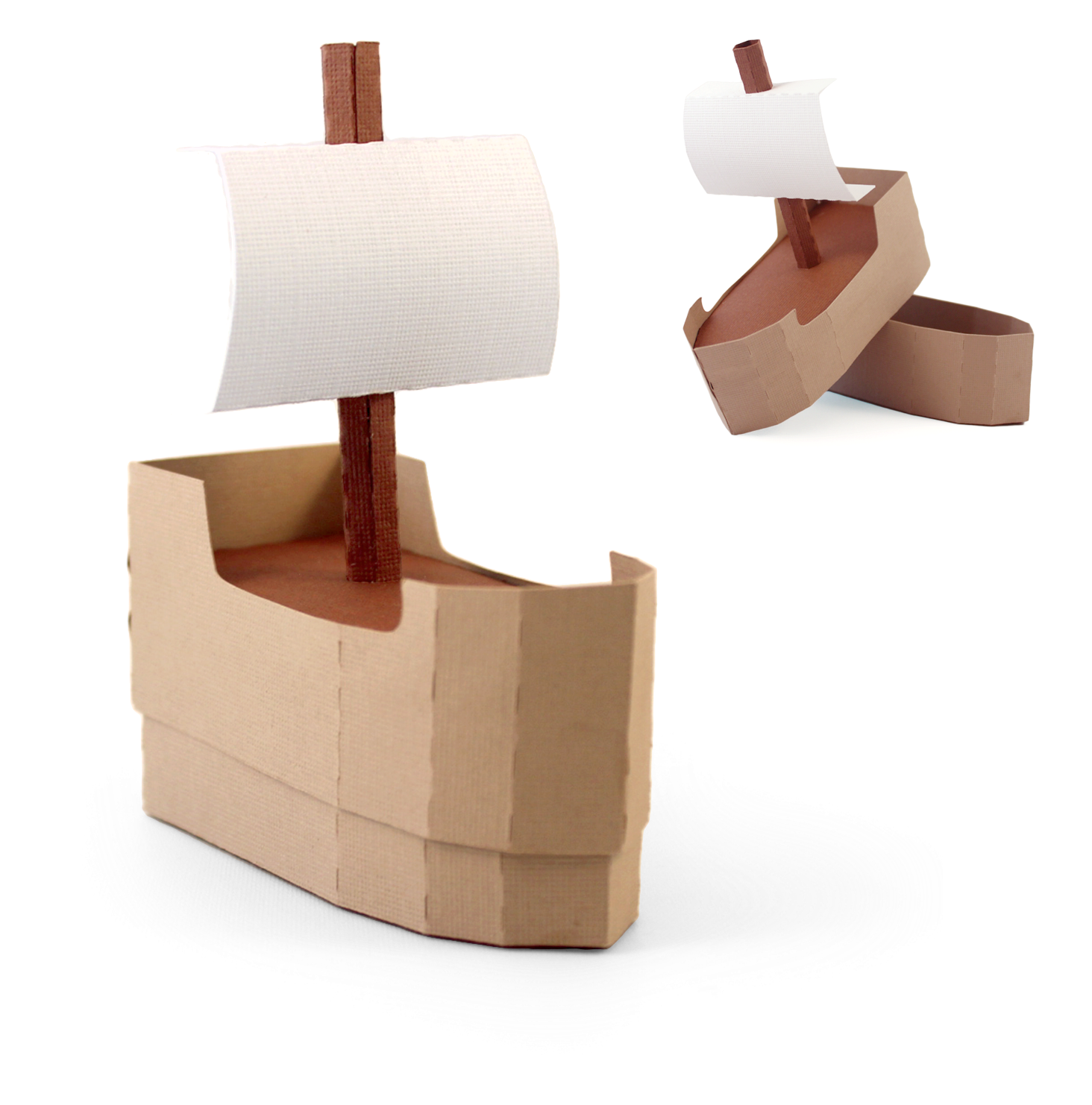 3d Box Boat - 3d Boat Box (1500x1500), Png Download