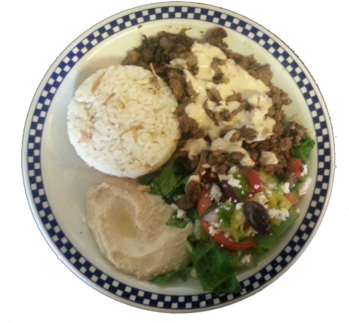 Beef Shawarma - Shawarma (500x476), Png Download