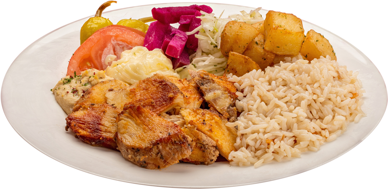 Chicken Shawarma - Basmati (1920x1280), Png Download