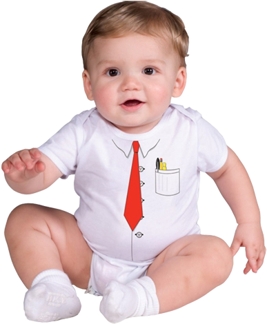 Cadeau Bebe Body Cadre - Baby Business Suit Onesie (500x500), Png Download