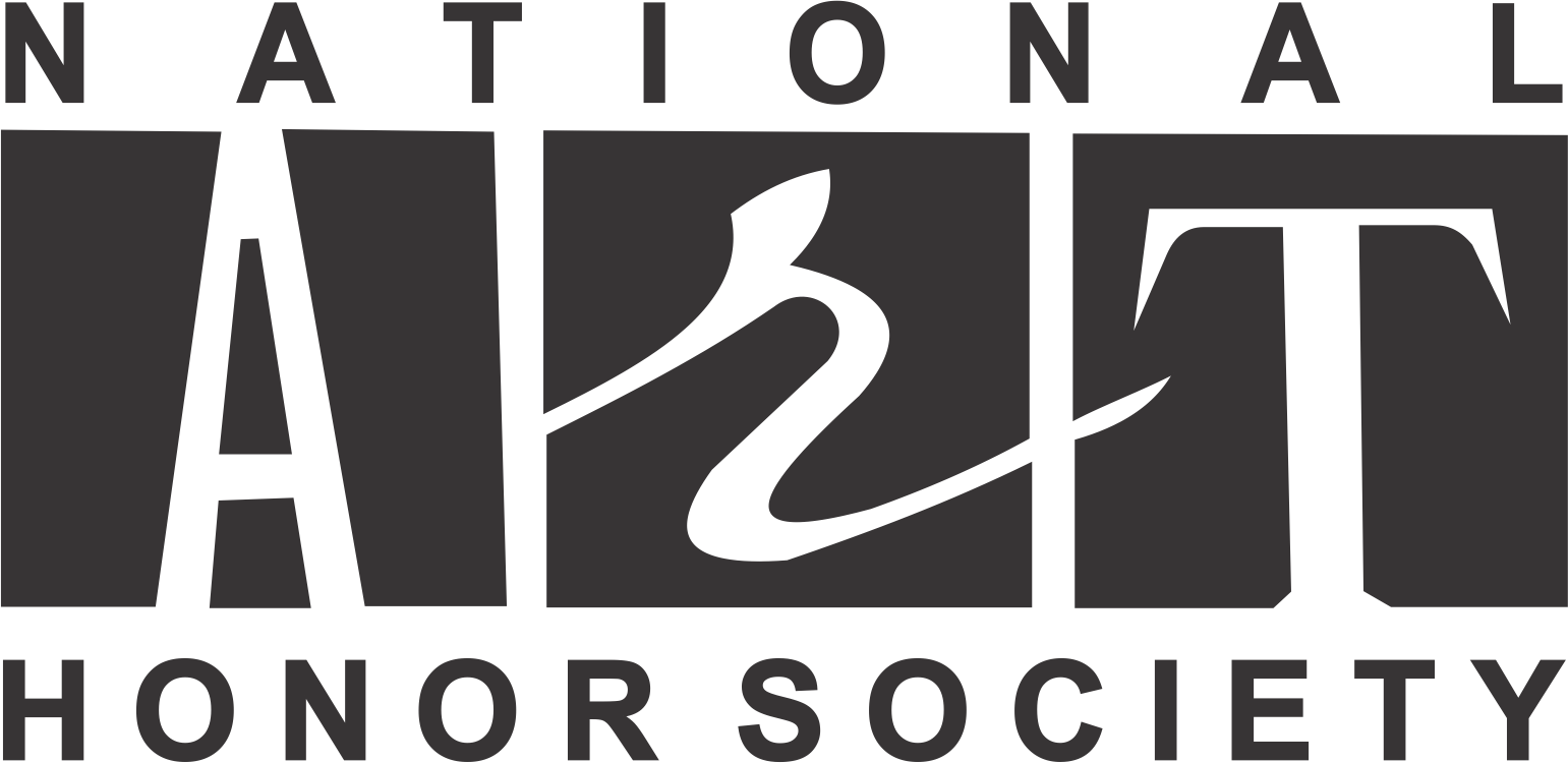 National Art Honor Society Official - National Arts Society Logo (1541x750), Png Download
