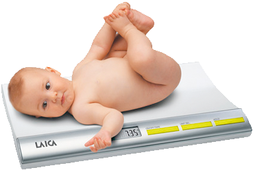 Durante Los Primeros Días De Vida - Laica Ps 3001 Baby Scale (700x250), Png Download