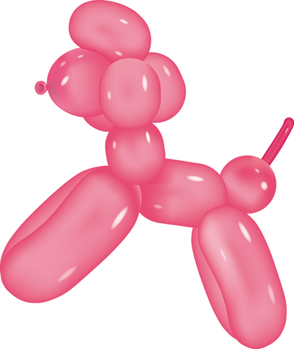 Balloon Animals - Make Balloon Animals (422x500), Png Download