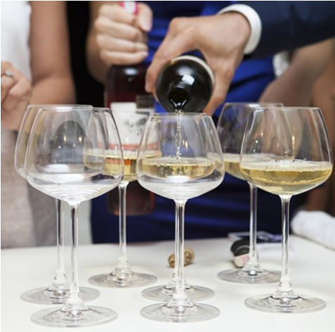 Una Copa De Vino Blanco Seco - Vinos Evaluación Sensorial De Bebidas Alcohólicas (848x471), Png Download