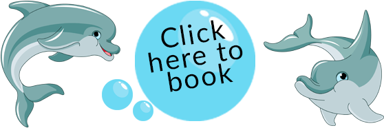 Booking Information - Stickers Didi Et Jacky Les Dauphins (600x200), Png Download