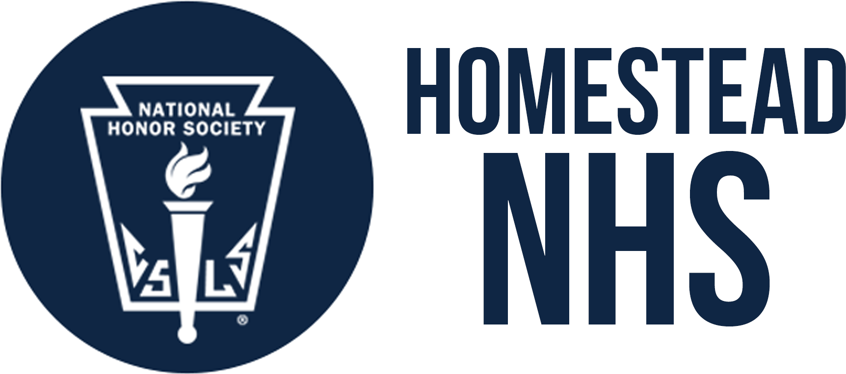 National Honor Society Logo White (1920x800), Png Download