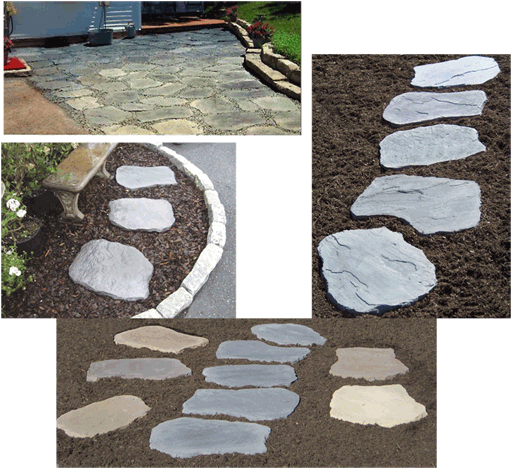 Randomsteppingstones - Walkway (520x473), Png Download
