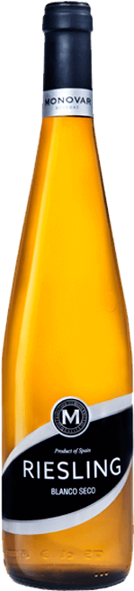 Vino Blanco Riesling De Bodegas Monovar - Vino Blanco Riesling (269x741), Png Download