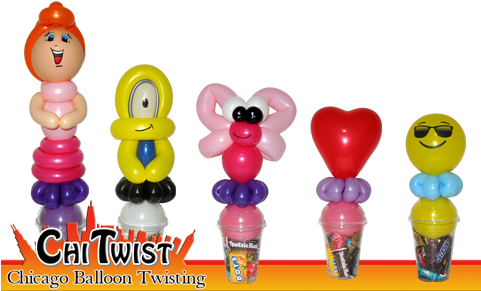 Balloon Candy Cups - Balloon (480x300), Png Download