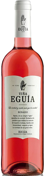 Vino Rosado Viña Eguía - Viña Eguía Crianza 2014 (212x636), Png Download