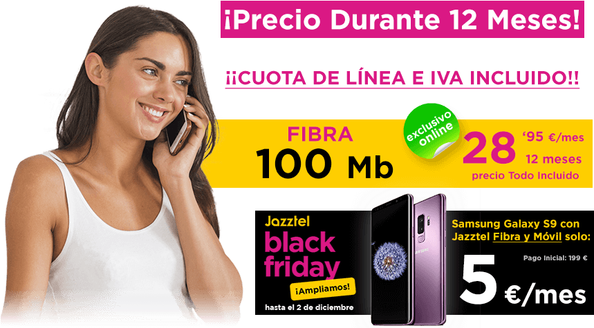 Oferta Especial Jazztel Fibra - Oferta Especial (875x526), Png Download