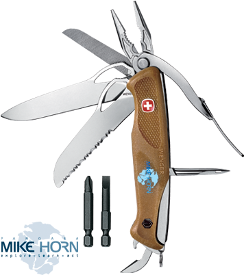 Mike Horn Knife - Victorinox Ranger Mike Horn (370x408), Png Download