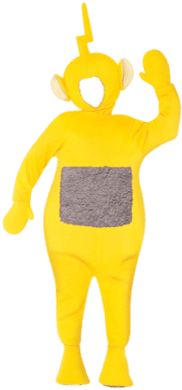 Teletubbies Lala Costume Adult - Uhc Women's Teletubbies Lala Theme Party Fancy Dress (400x400), Png Download