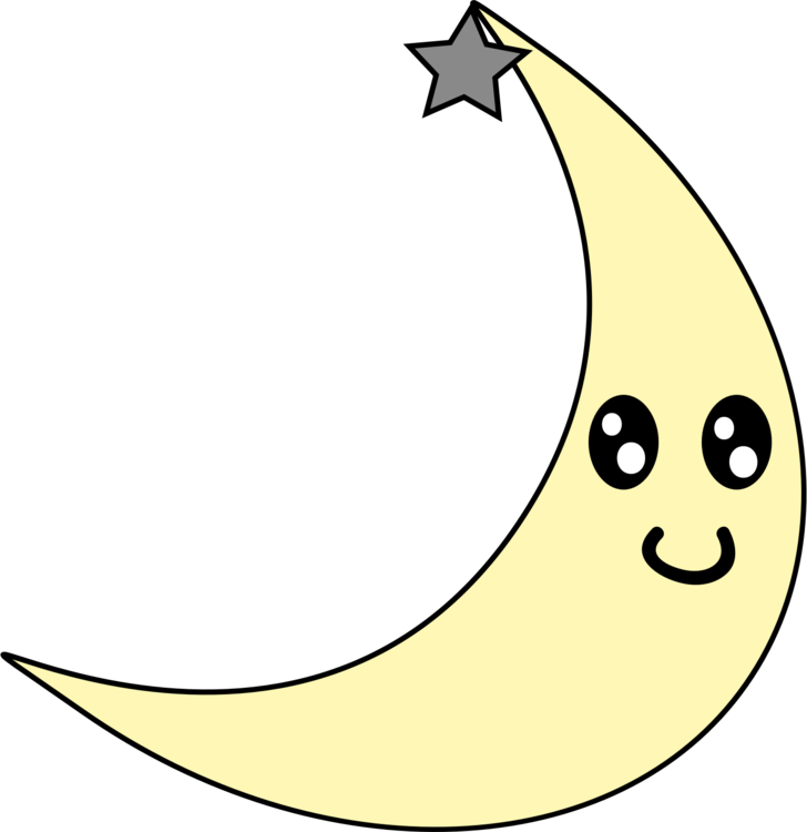 Download Animated Cartoon Moon Smile Fire Door Keep Shut Sign Full Size Png Image Pngkit