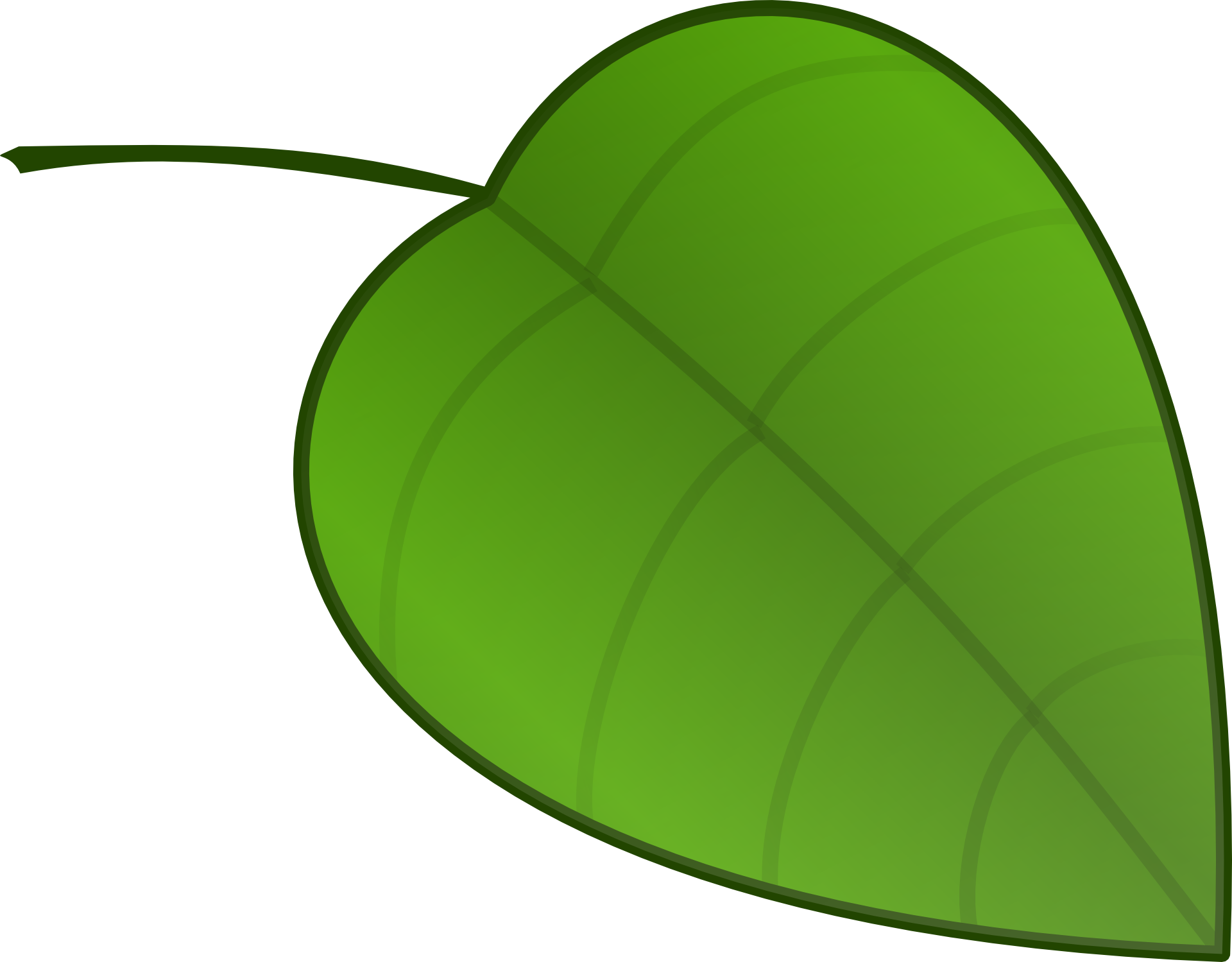 Leaf Nature Nerves Veins Green - Small Leaf Clipart (1920x1499), Png Download