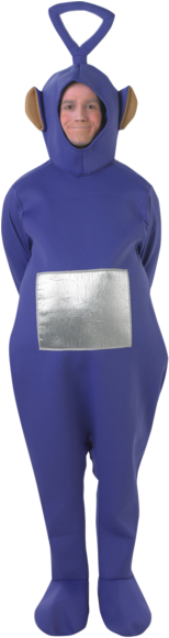 Roll Down The Hills In Licensed Teletubbies Tinky Winky - Film Character Fancy Dress (366x580), Png Download