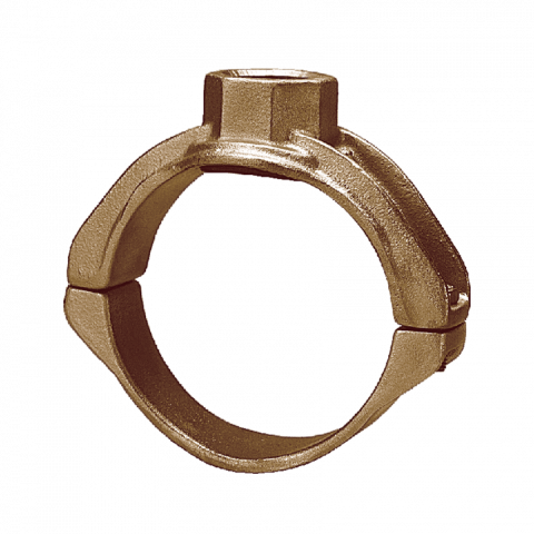 Od Controlled Bronze Saddles For Pvc Pipe (480x480), Png Download